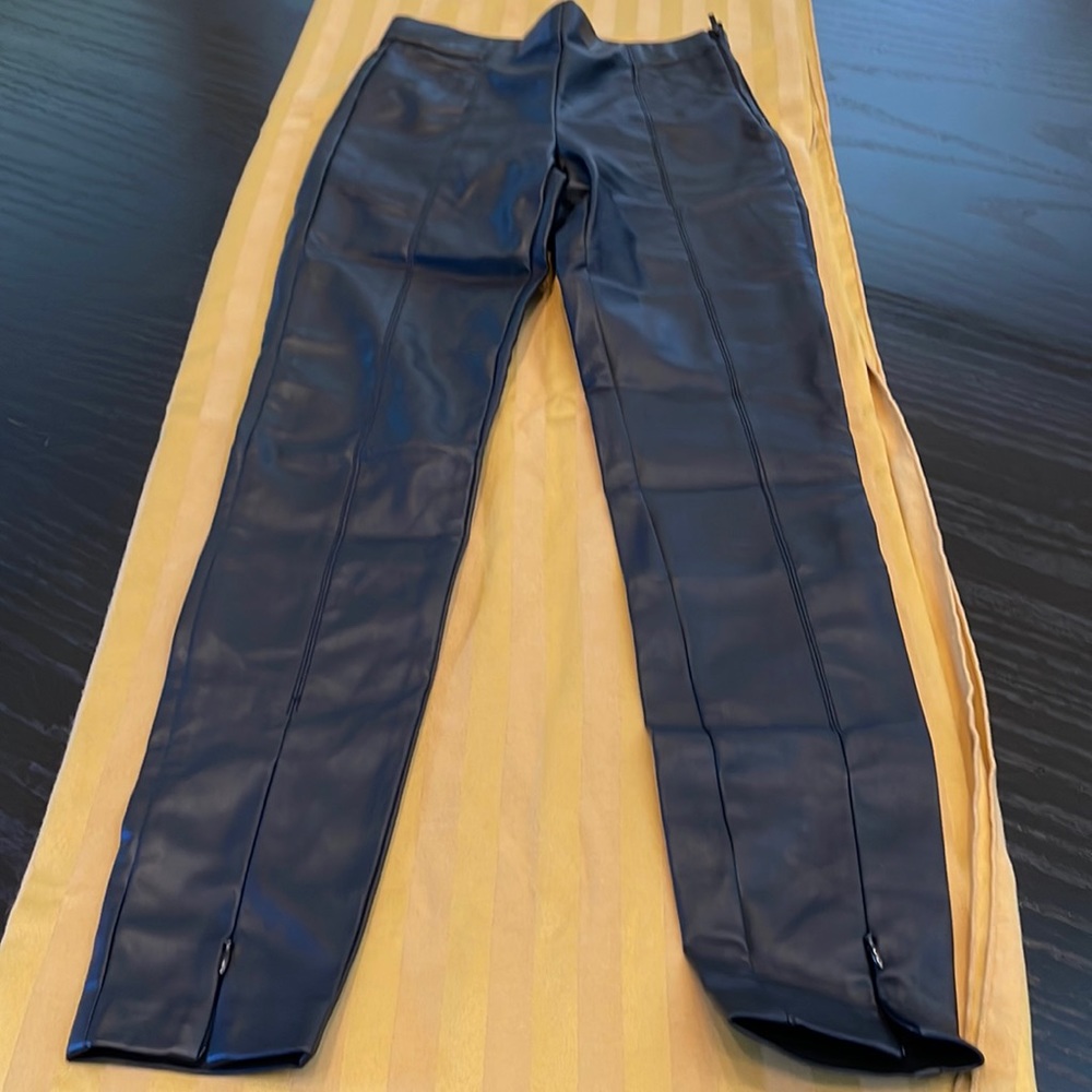 Zara Faux Leather Pants